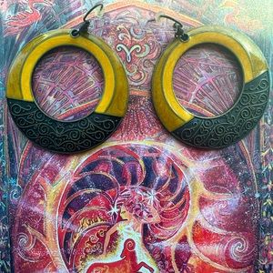 “Ring Of Fire” Aries-Inspired Earrings